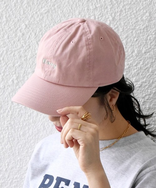 newhattan キャップ 帽子 newhattan: ロゴ 刺繍 レディース
