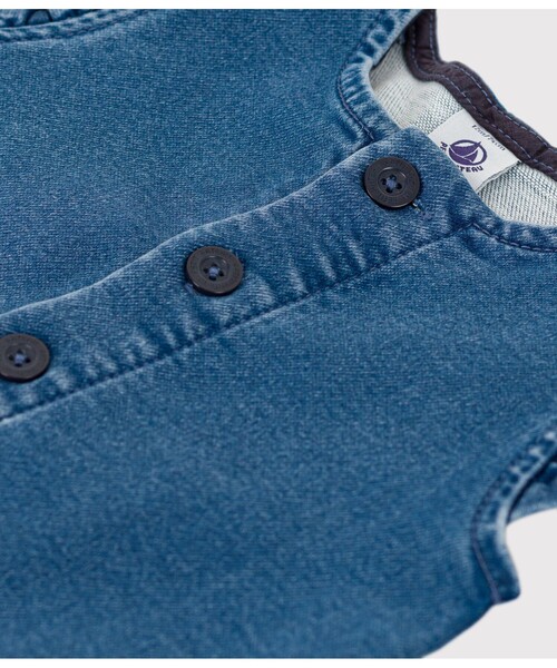 PETIT BATEAU サロペット オーバーオール デニムサロペット