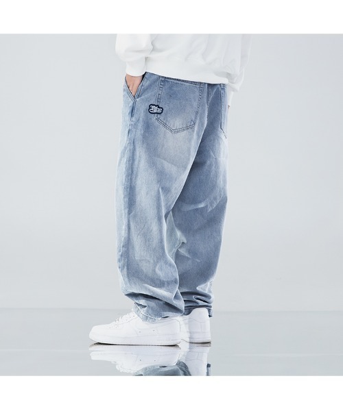 BJHG ワイドパンツ ジーンズ 「BJHG」ワイドシルエット ビンテージ