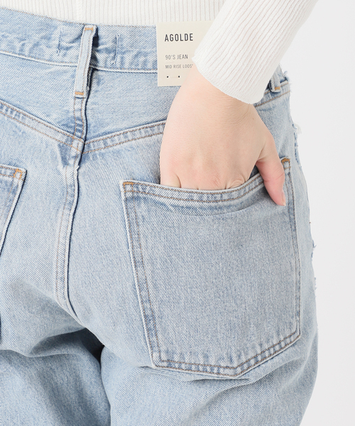 IENA LA BOUCLE パンツ デニム ジーンズ 「AGOLDE/エーゴールドイー  