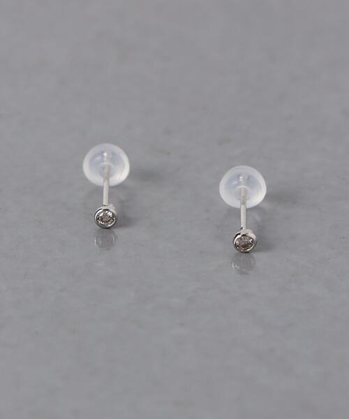les bon bon ルボンボン　ダイヤモンドピアス les bonbon（ルボンボン） ピアス 「別注」「les bonbon」プラチナ