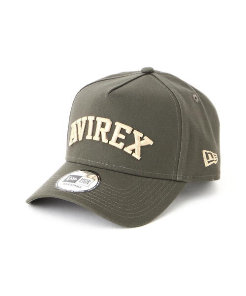 帽子 キャップ メンズ 「AVIREX × NEWERA」9FORTY A-FRAME LOGO CAP ADJUSTABLE / 9フォーティー A｜zozo｜03