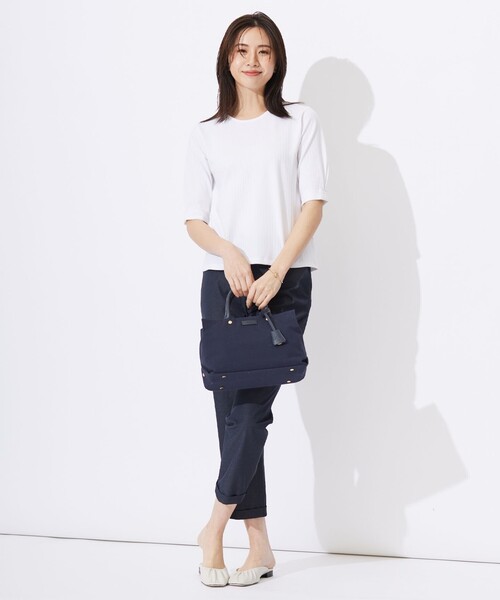tシャツ ワイドリブジャージー タックスリーブ カットソー