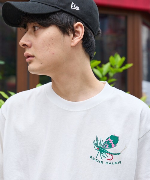 Eddie Bauer Tシャツ Eddie Bauer tシャツ グラフィック プリントTシャツ メンズ