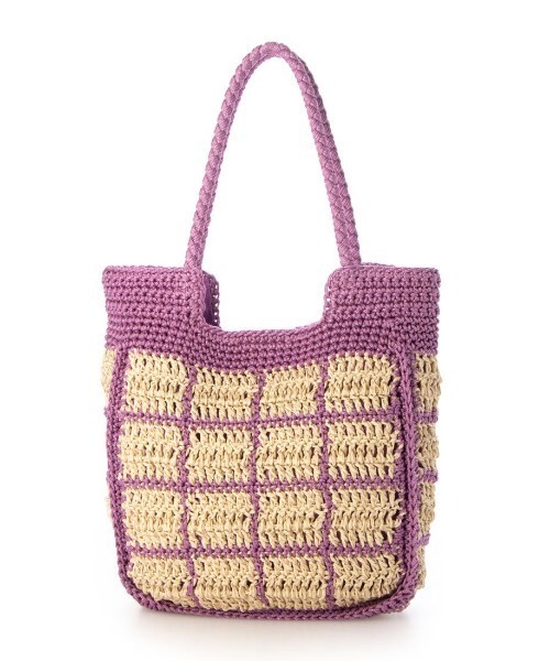 cache かごバッグ カゴバッグ カシュカシュ cachecache / 手編み
