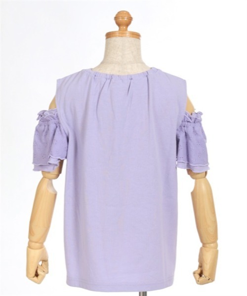 axes femme kids tシャツ 2WAY肩開きTシャツ キッズ 子供服