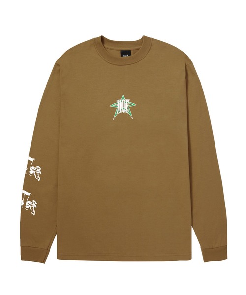 HUF tシャツ INTERGALACTIC FREQUENCY LS TEE / ハフ ロング