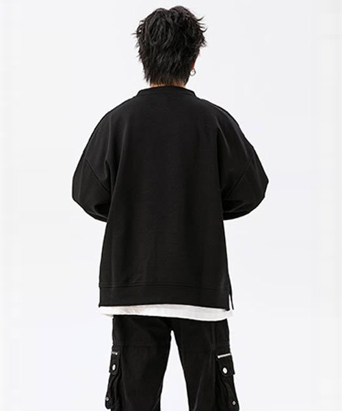 Ressaca トレーナー スウェット オーバーサイズサイドスリット