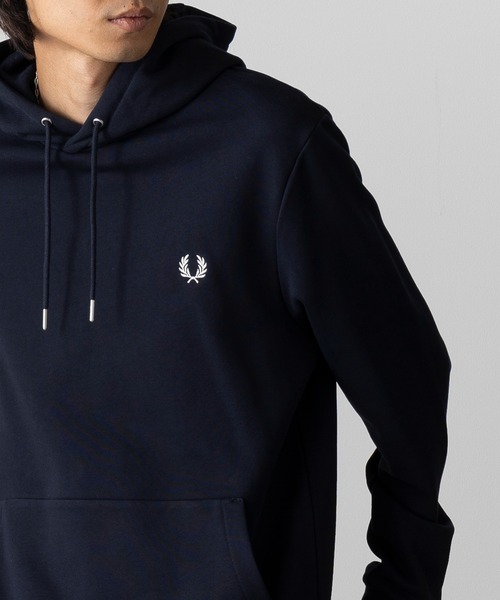 c*g様 Fred Perry フレッドペリー パーカー L ブラック M264 FRED PERRY（フレッドペリー） パーカー 「FRED PERRY」TIPPED HOODED