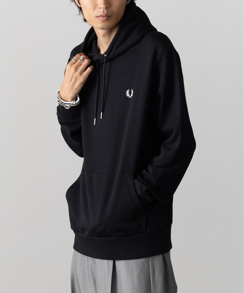 c*g様 Fred Perry フレッドペリー パーカー L ブラック M264 FRED PERRY（フレッドペリー） パーカー 「FRED PERRY」TIPPED HOODED
