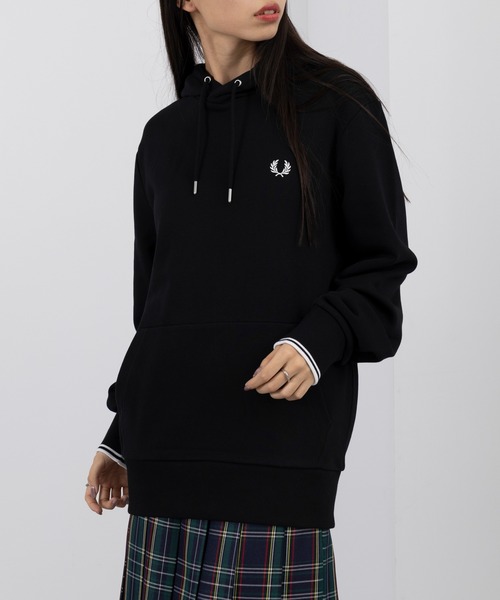 c*g様 Fred Perry フレッドペリー パーカー L ブラック M264 FRED PERRY（フレッドペリー） パーカー 「FRED PERRY」TIPPED HOODED