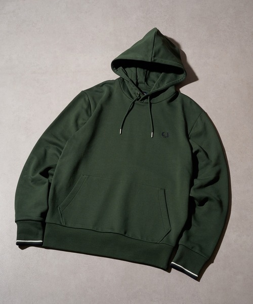 FRED PERRY（フレッドペリー） パーカー 「FRED PERRY」TIPPED HOODED