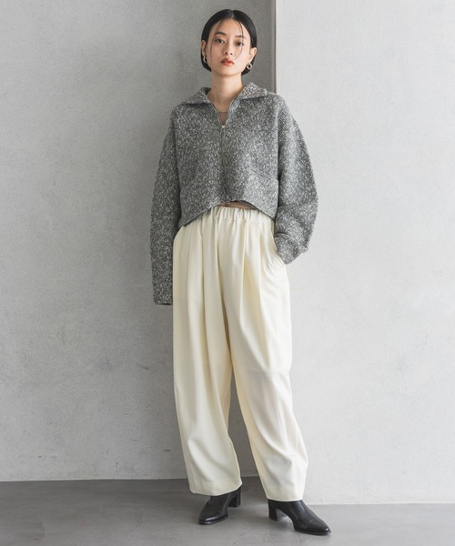 【中古】マメクロゴウチ  Mame Kurogouchi ネットドレス メッシュ カーディガン リボン留め 1 ブラック MM20SS-KN06 マメクロゴウチ Mame Kurogouchi ネットドレス メッシュ カーディガン