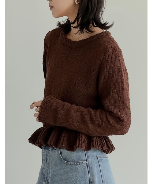 Re:EDIT（リエディ） ニット セーター 「2024-25 WINTER COLLECTION