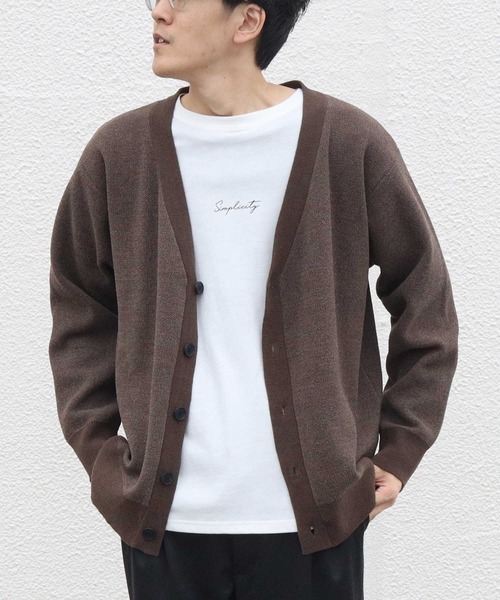 room306 CONTEMPORARY - trunc 88 カーディガン room306 CONTEMPORARY / Rib Knit Cardigan