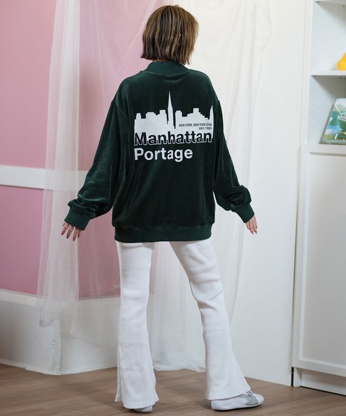 トレーナー スウェット Manhattan Portage/マンハッタンポーテージ スウェット/トレーナー ビッグシルエット スヌーピー DESI M Manhattan Portage トレーナー スウェット Portage/マンハッタン