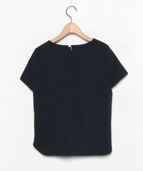 PLST 半袖ブラウス　ネイビー とグレー PLST 「PLST」 半袖ブラウス S ネイビー レディース : ZOZOTOWN