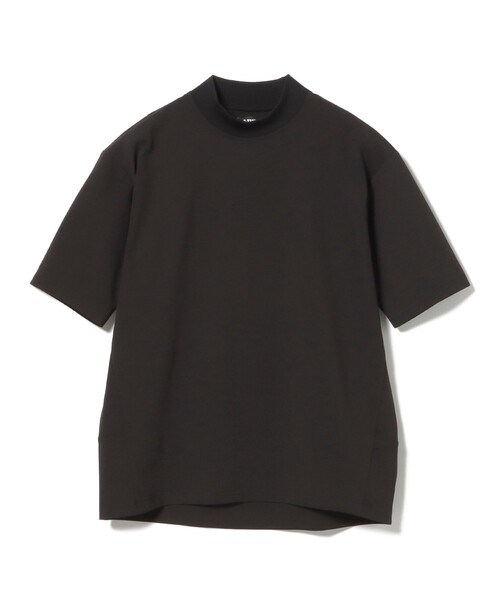BEAMS GOLF ビームス ゴルフ ポンチ モックネック シャツ 長袖 白 82140014444_C_4.jpg