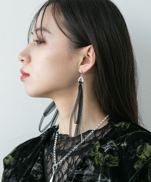 ハル様ピアス HARE ピアス チュールリボンピアス(HARE) レディース : ZOZOTOWN