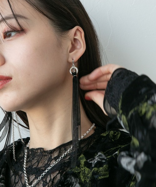 {送料.関税込} ソフトジェムストーン リボンピアス ac236mo】ラインストーンリボンピアス – ドレスショップ通販
