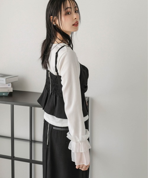 リボン付きゆったりトップス❤️冬春の女子会・普段着に最適 imgrc0083800581.jpg