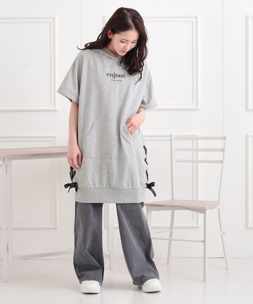 【新品未使用】PALAVA パラバ 長袖ワンピース キッズ mn3awop203-top.jpg
