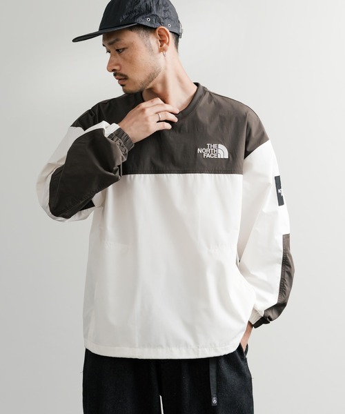 ノースフェイス ALBANY CREWNECK 人気Cream XL THE NORTH FACE（ザノースフェイス）の「日本未発売 THE NORTH