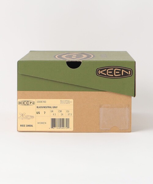 フェミニンデザイン♥エレガントローズサンダル/追跡有 KEEN サンダル 「KEEN」ローズ レディース : ZOZOTOWN Yahoo!店
