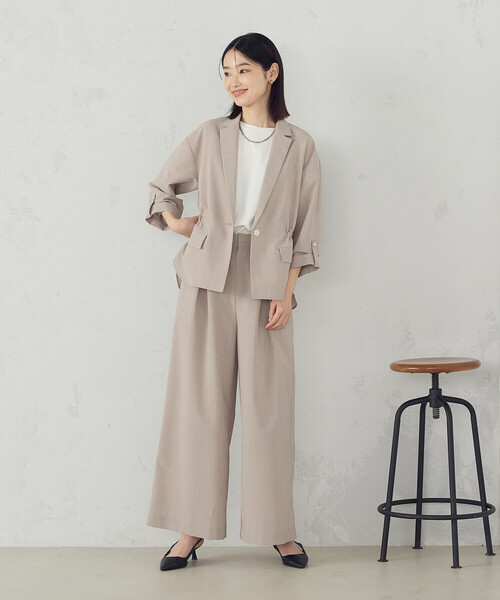 COMME CA ISM tシャツ 「接触冷感」バックタックTシャツ COMME CA ISM tシャツ 「接触冷感」バックタックTシャツ