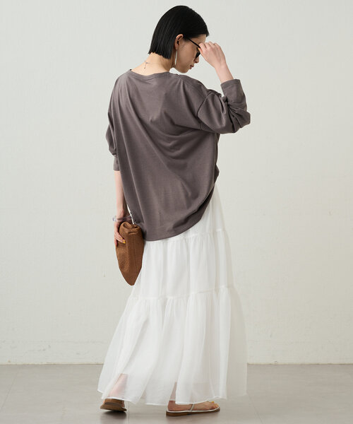 LOUNGEDRESS シアーチャームロンT シアーチャームロンT | LOUNGEDRESS(ラウンジドレス)レディース