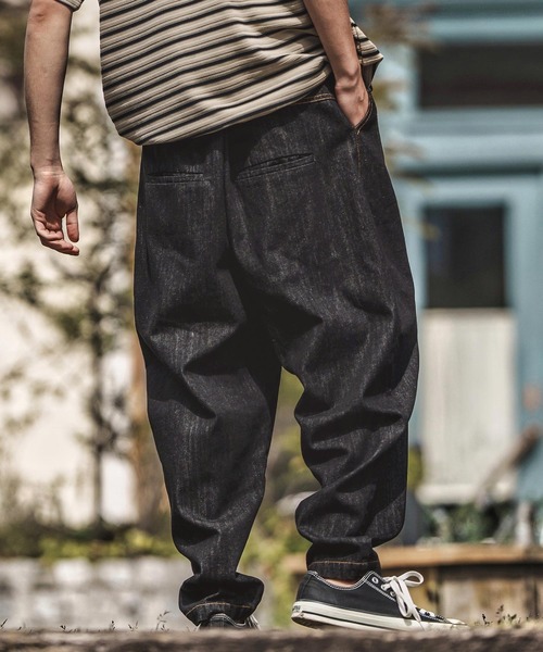 MUSINSA STANDARD MEN'S_セミバルーンデニムパンツ_6色 MUSINSA STANDARD MEN'S_セミバルーンデニムパンツ_6色 (MUSINSA