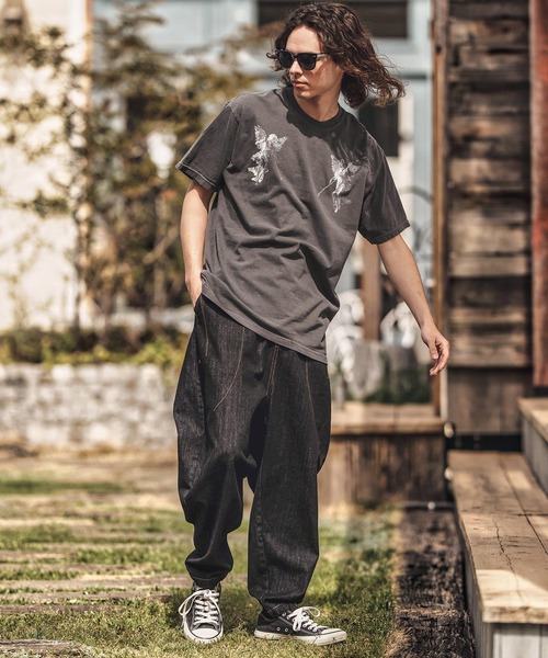 UNISEX》Prime-Wide Denim Balloon Pants/プライムワイドデニム