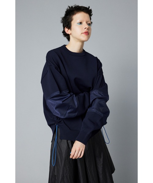 「HeRIN.CYE」 長袖ニット FREE ネイビー レディース HeRIN.CYE 「HeRIN.CYE」 長袖ニット FREE ネイビー レディース