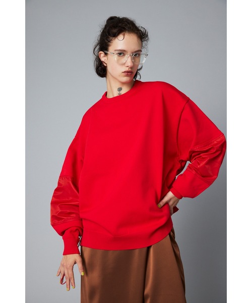 「HeRIN.CYE」 長袖ニット FREE ネイビー レディース HeRIN.CYE 「HeRIN.CYE」 長袖ニット FREE ネイビー レディース