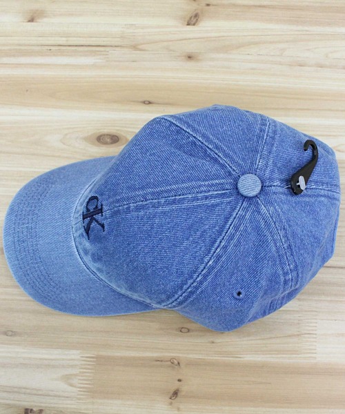   Jeans CKJ モノグラム刺繍ロゴキャップ Calvin Klein キャップ 帽子 CK モノグラム刺繍デニムベース