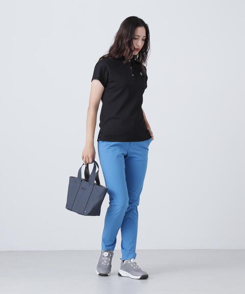 ○☆新品未使用 St ANDREWS ドビーストレッチクロップドパンツ S 黒 St