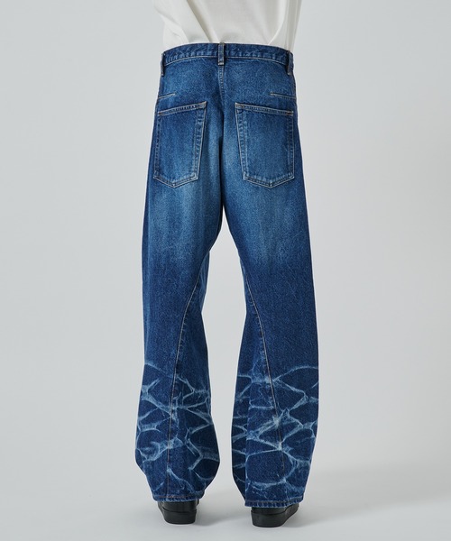 【新品】NVRFRGT 3D Twisted Wide Leg Jeans NVRFRGT - 【残りわずか】3D Twisted Wide Leg Jeans | ACRMTSM