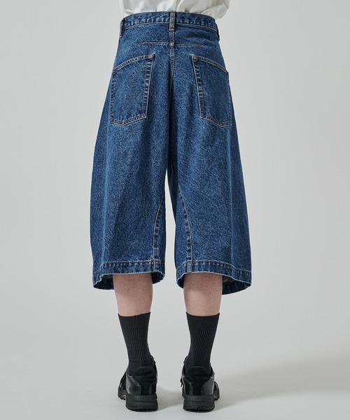 NVRFRGT ジーンズ 別注 3D TWISTED JORTS メンズ : ZOZOTOWN