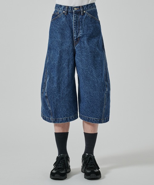NVRFRGT ジーンズ 別注 3D TWISTED JORTS メンズ : ZOZOTOWN