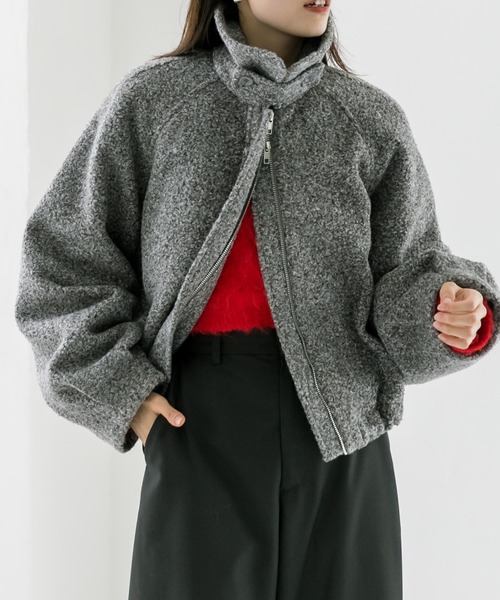 「mystic」 ブルゾン FREE ピンク レディース_画像8