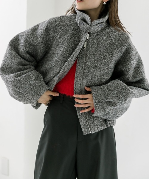 「mystic」 ブルゾン FREE ピンク レディース_画像9