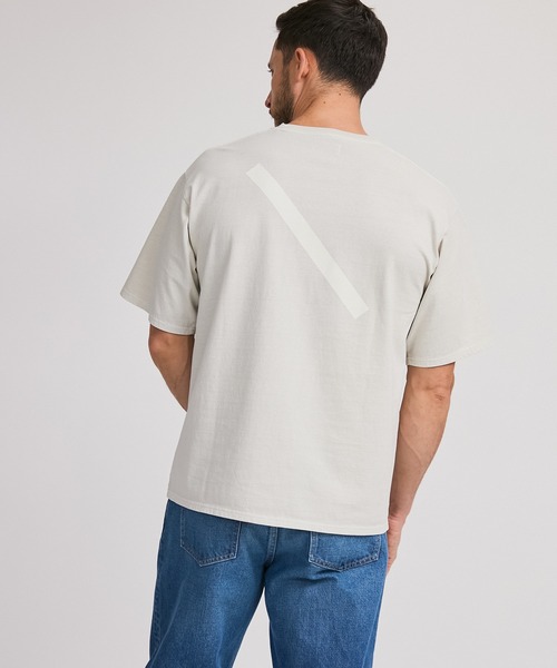 さらに100円引き◆WOOALONG◆Slash pigment relax fit T-shirt Saturdays NYC tシャツ Slash Pigment Relax SS Tee メンズ