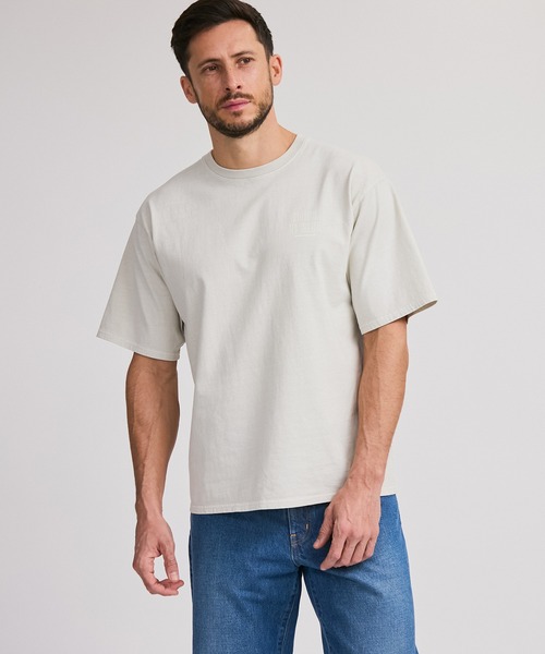 Tシャツ・カットソー No.0897 NY loose T (3color) レイヤード ミジンボーダー 天竺Tシャツ(11612554-2024