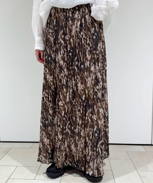 JOURNAL STANDARD プリーツスカート JOURNAL STANDARD スカート コットンボイルクリンクルプリーツ