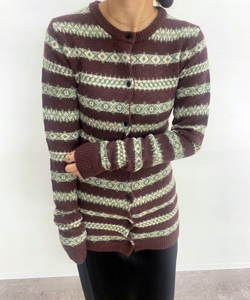 「EDIT. FOR LULU」 ニットカーディガン - ホワイト レディース_画像8