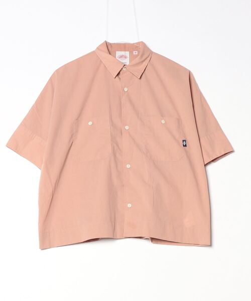 「DANTON」 半袖シャツ 36 ベージュ レディース