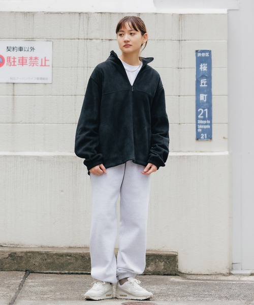 ROOP TOKYO トレーナー スウェット HARRITON/ハリトン QUARTER-ZIP