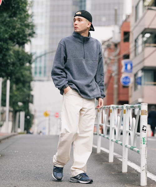 ROOP TOKYO トレーナー スウェット HARRITON/ハリトン QUARTER-ZIP