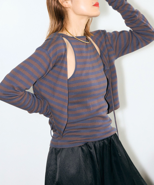 tシャツ MILLER 別注 TWIN SET：カットソー レディース