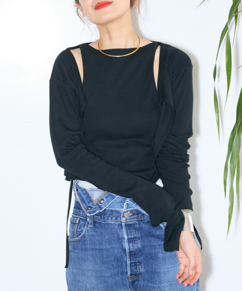 tシャツ MILLER 別注 TWIN SET：カットソー レディース Robert P. Miller tシャツ MILLER 別注 TWIN SET：カットソー